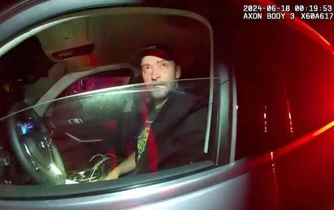 Verhaftung von Justin Timberlake