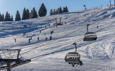 Skigebiet am Feldberg