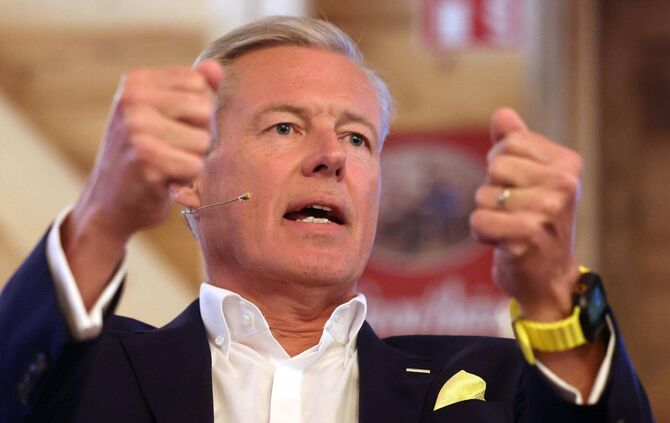 Der Kärcher-Vorstandsvorsitzende Hartmut Jenner.