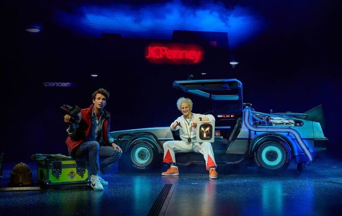 Fotoprobe zum Musical "Zurück in die Zukunft" in Hamburg