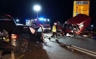 Schwerverletzte nach Frontalzusammenstoß am Bodensee