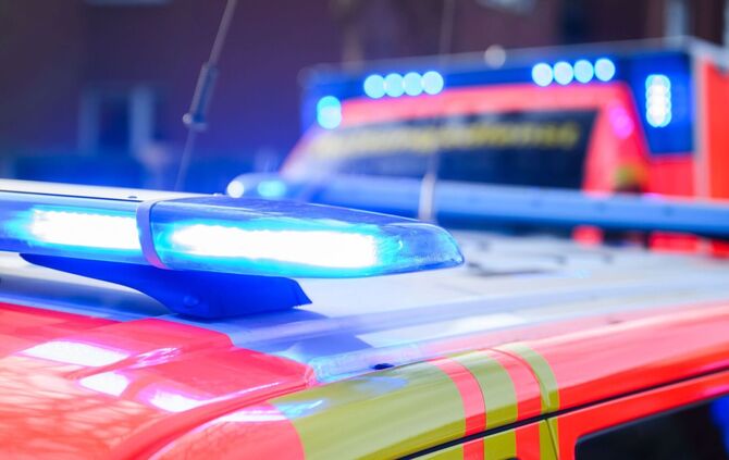 Notarzt und Rettungswagen