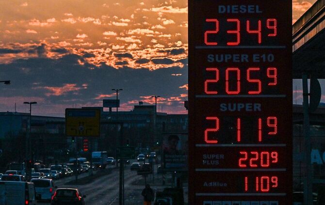 Spritpreise zum Wochenauftakt