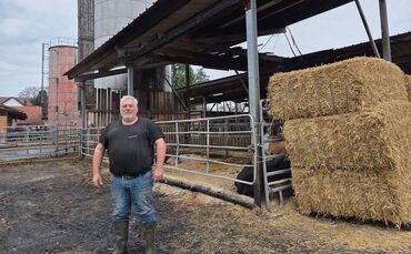 Inzwischen ist Niko Kalaitzidis wieder einigermaßen entspannt - das war in den ersten Tagen nach dem Brand (20.03.) anders.