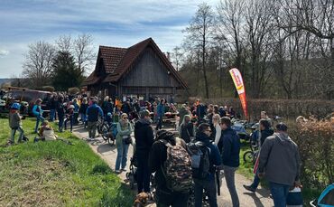 Viele Besucher bei der letztjährigen Hüttentour.