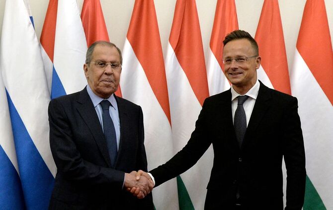 Außenminister Lawrow zu Besuch in Ungarn