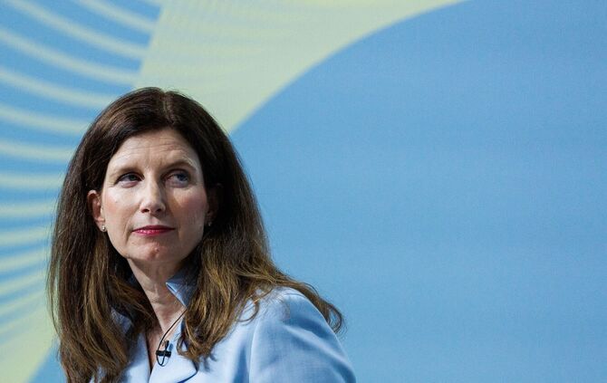 Commerzbank-Chefin Bettina Orlopp