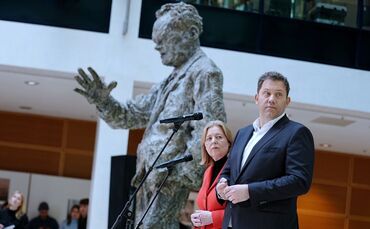 Bas und Klingbeil sehen gerade nicht die Zeit für Rücktritte.