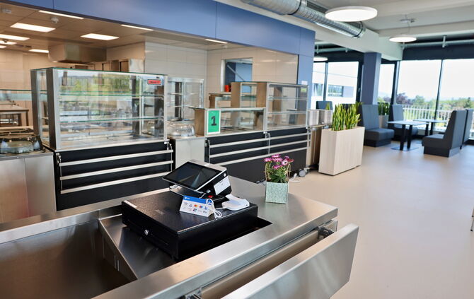 Diakonie-Campus in Waiblingen (Archivfoto), hier die Kantine.