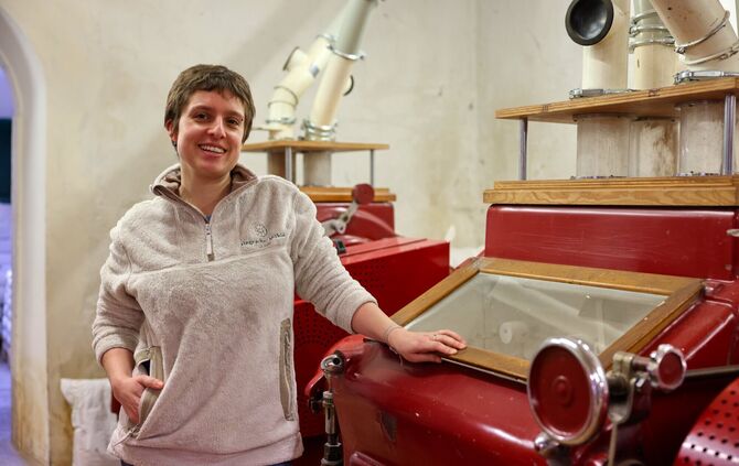 Müllerin Thea Scholz von der Hegnacher Mühle war Finalistin bei Miss Handwerk.