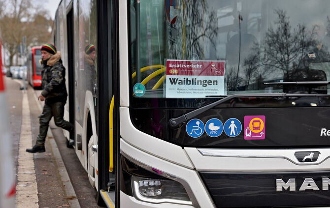 Am Dienstag (24.03.) endete die Bahn-Sperrung zwischen Fellbach und Stuttgart.