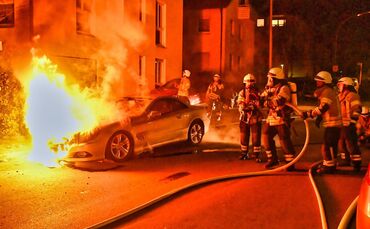 Die Feuerwehr konnte den Brand löschen.