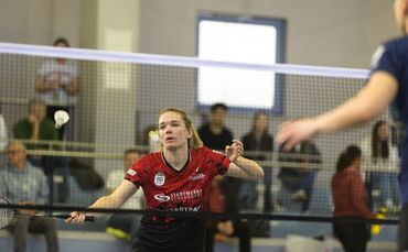 Therese Grisweg von der SG Schorndorf siegte in Marktheidenfeld im Mixed mit David Kramer.