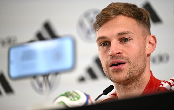 Pressekonferenz Fußball-Nationalmannschaft
