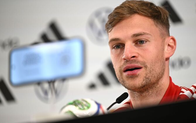Pressekonferenz Fußball-Nationalmannschaft