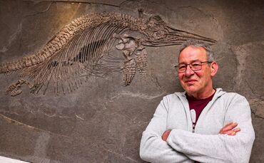 Der Schorndorfer Georg Göltz ist ein begeisterter Fossilien-Sammler.