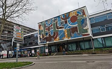 Schmucke Fassade, aber dahinter gärt es: Das Landratsamt in Waiblingen.