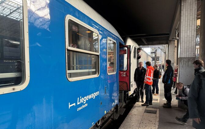 Neuer Nachtzug zwischen Paris und Berlin startet