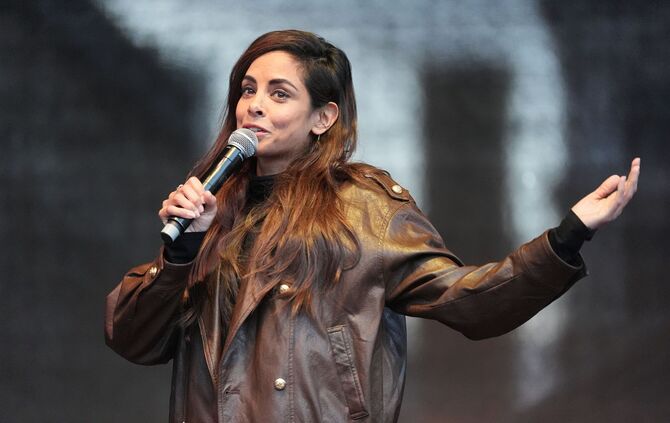 Demonstration gegen sexualisierte Gewalt gegen Frauen