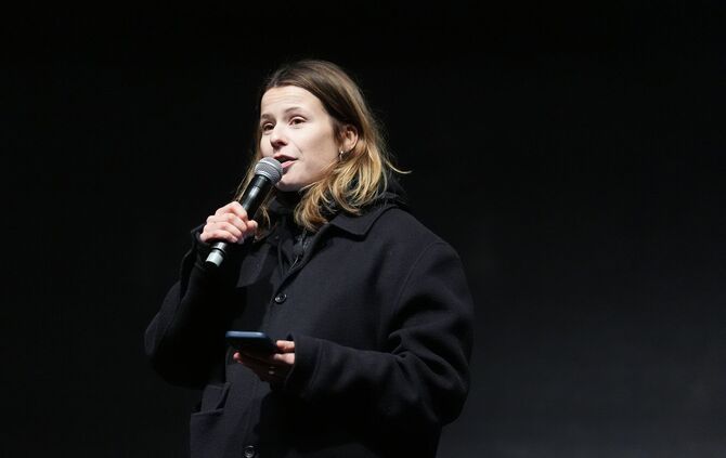 Demonstration gegen sexualisierte Gewalt gegen Frauen