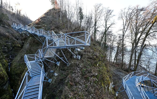 Wiedereröffnung Marienschlucht bei Allensbach
