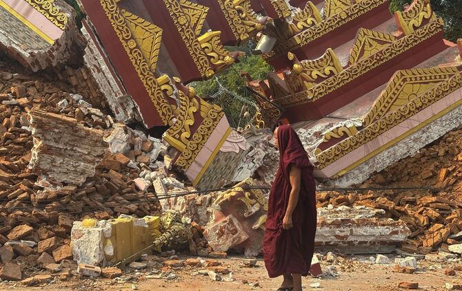 Ein Jahr nach dem Erdbeben in Myanmar
