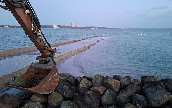 Buckelwal an Ostsee-Sandbank nicht mehr zu sehen