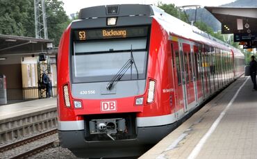 Die Züge der S3 konnten vorübergehend nicht verkehren. (Symbolfoto)