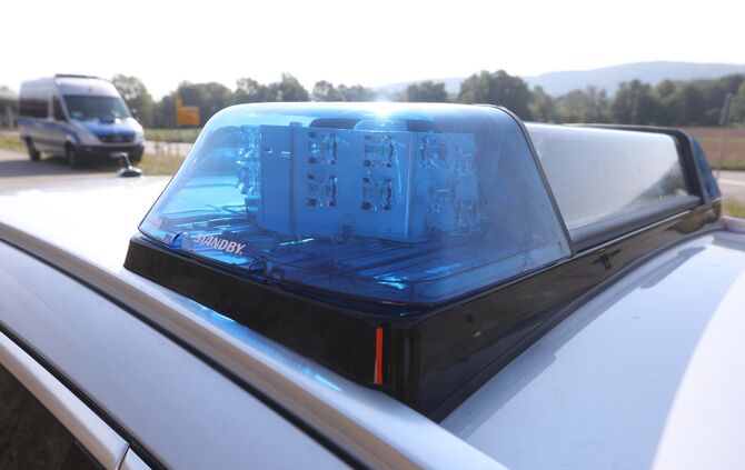 Polizei Streifenwagen Blaulicht Symbol Symbolbild symbolfoto