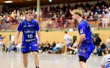 Maurice Widmaier (links) und Dalio Uskok stehen mit dem TV Bittenfeld II am Samstag vor ihrem drittletzten Heimspiel in dieser S