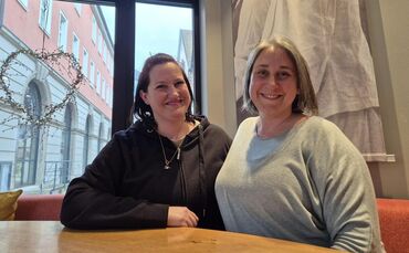 Tamara Krüger (links) und Katrin Wegner haben die Stillgruppe Schorndorf mit Herzblut geleitet.