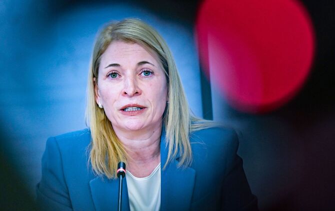 Bahnchefin Evelyn Palla