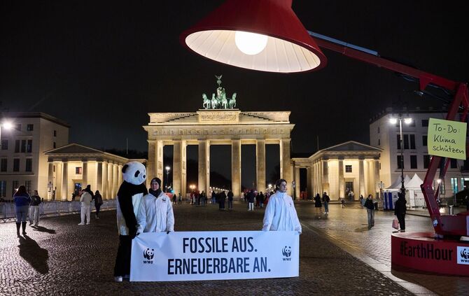"Earth Hour" - Berlin