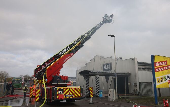 Feuer in Club in Kehl