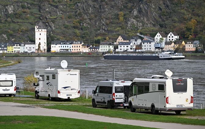 Campingplätze am Rhein