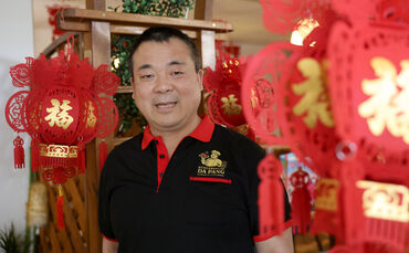 Zhaohui Meng in seinem neuen Restaurant: Es ist sein Zweites.