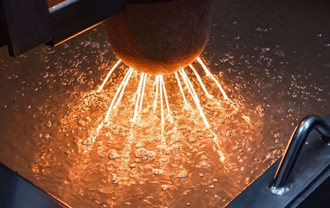 Goldproduktion in Pforzheim