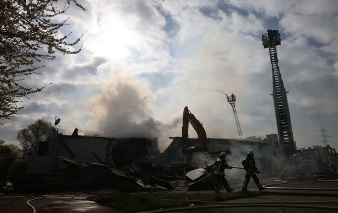 Feuer in Club in Kehl