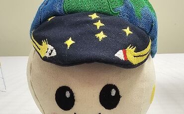 Das Schwerelosigkeits-Maskottchen "Rise"