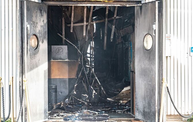 Großbrand in Kehler Disco