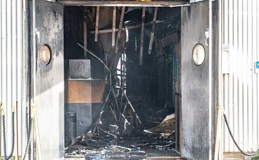 Großbrand in Kehler Disco