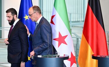 Syriens Übergangspräsident Ahmed al-Scharaa besucht Berlin