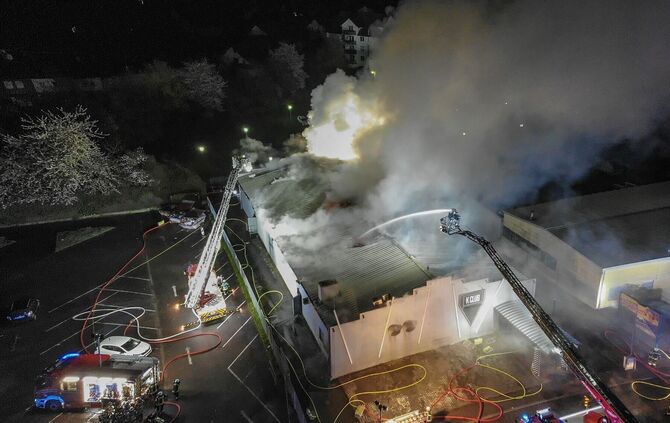 Die Brandursache ist noch völlig unklar. (Archivbild)