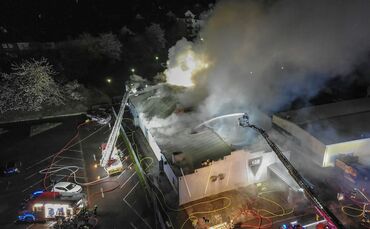 Die Brandursache ist noch völlig unklar. (Archivbild)