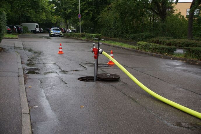 Korb: Dehnfugenbrand in Schule