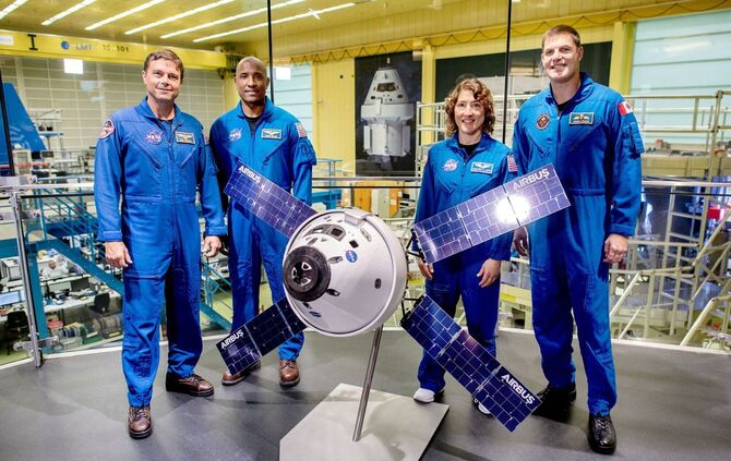 Crew der "Artemis 2"-Mission