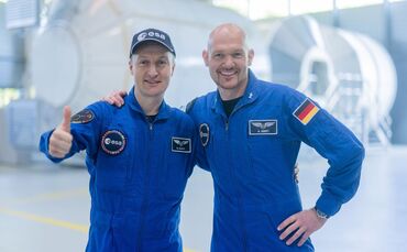 Matthias Maurer und Alexander Gerst 