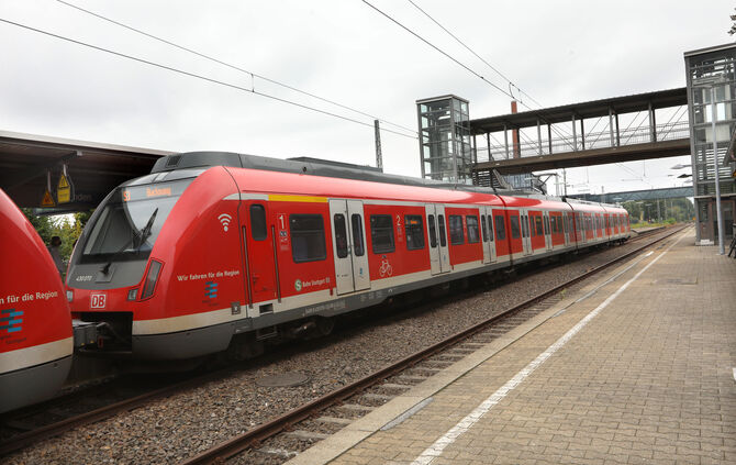 Am Donnerstagmorgen kam es auf der Linie S3 zu Fahrplanänderungen (Symbolfoto).