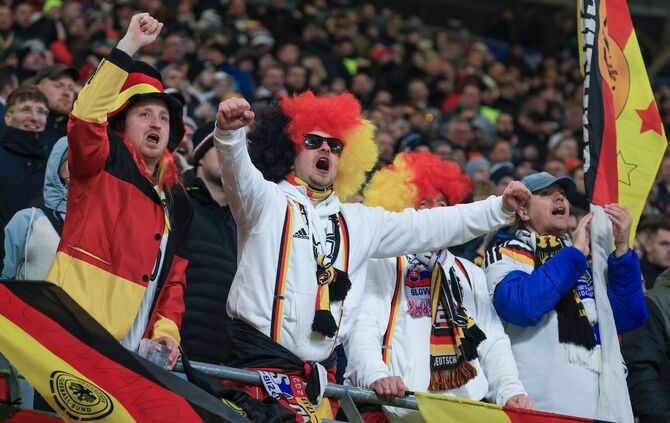 Fans der deutschen Nationalmannschaft