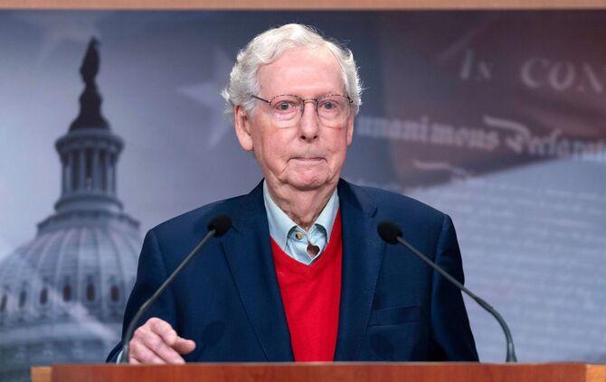 US-Senator und Republikaner Mitch McConnell (Archivbild)
